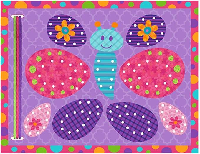 Stephen Joseph Lacing Puzzle - Butterfly