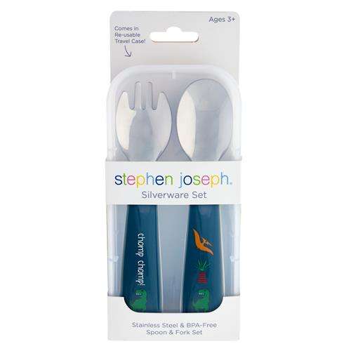 Stephen Joseph Silverware Set Spoon and Fork Sets