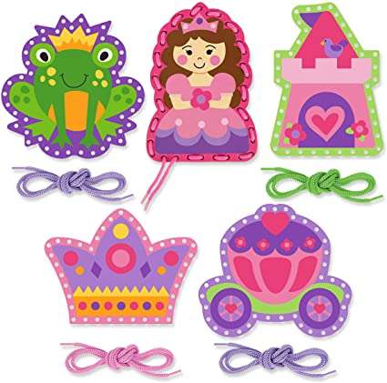 Lacing Puzzle Princess Castle