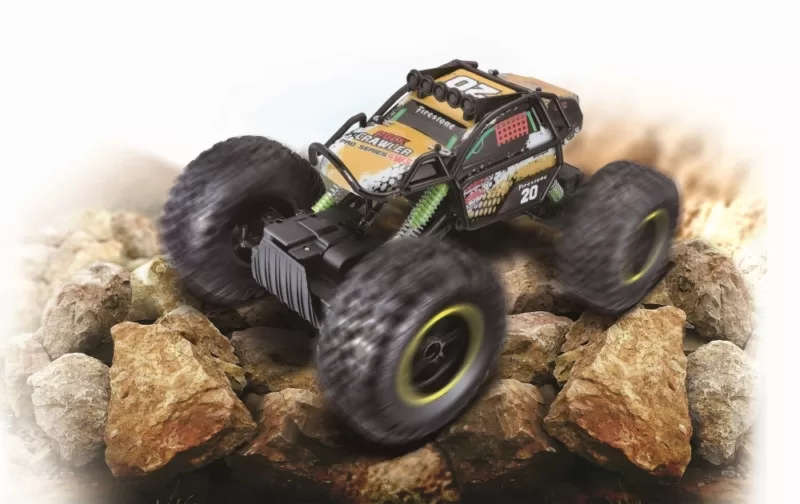 Maisto R/C ROCK CRAWLER PRO 4-WHEEL STEER WITH BATTERY & USB CHARGER