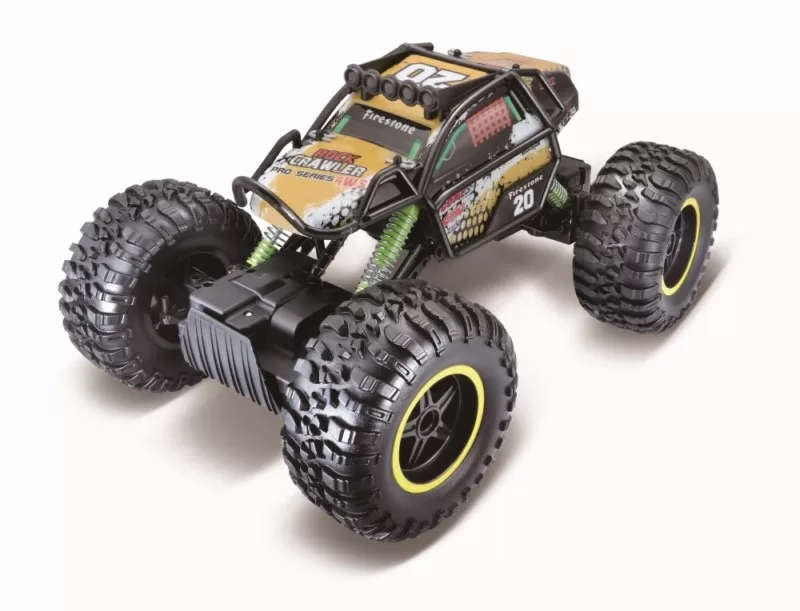 Maisto R/C ROCK CRAWLER PRO 4-WHEEL STEER WITH BATTERY & USB CHARGER