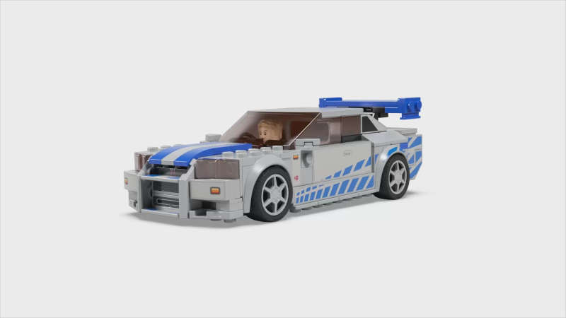 LEGO Speed Champions 2 Fast 2 Furious Nissan Skyline GT-R (R34)