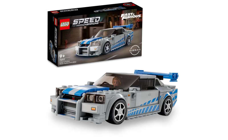 LEGO Speed Champions 2 Fast 2 Furious Nissan Skyline GT-R (R34)