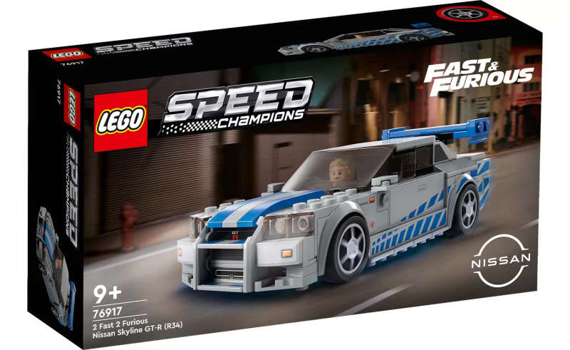 LEGO Speed Champions 2 Fast 2 Furious Nissan Skyline GT-R (R34)