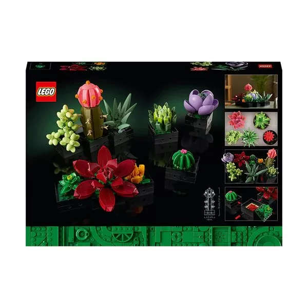 LEGO® ICONS Succulents Plant Decor Building Kit 10309
