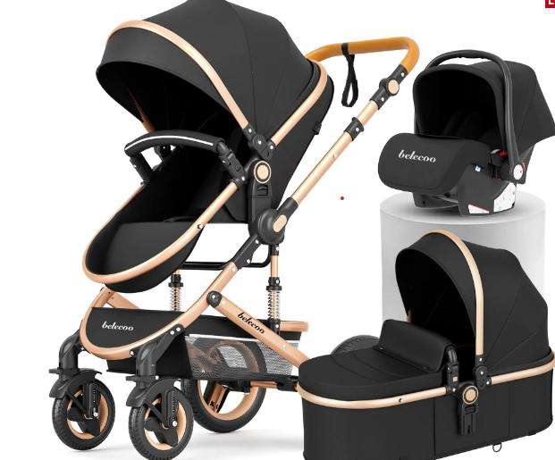 Belecoo Q3 Linen 3 in 1 Travel System