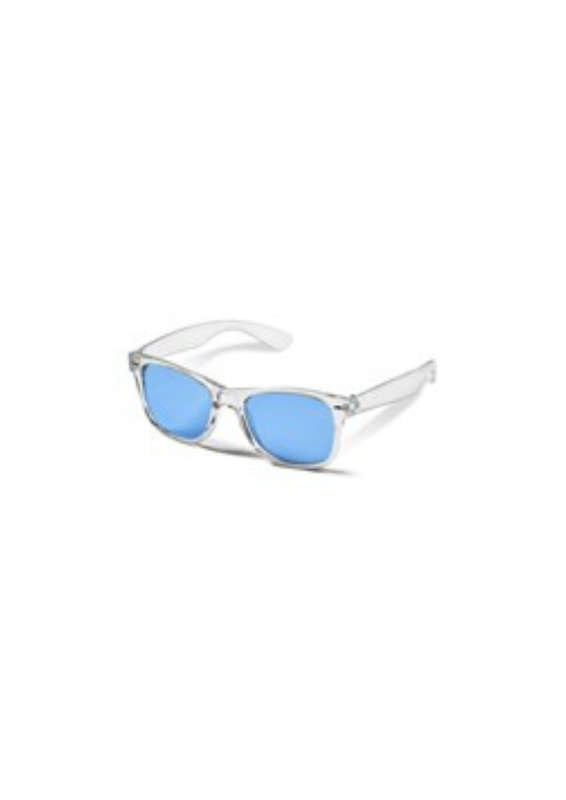 Orange Seaview Polycarbonate Sunglasses (UV400) and Pouch