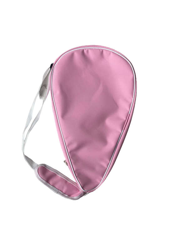 Padel Tennis Racket Cover - Pink with White Lining