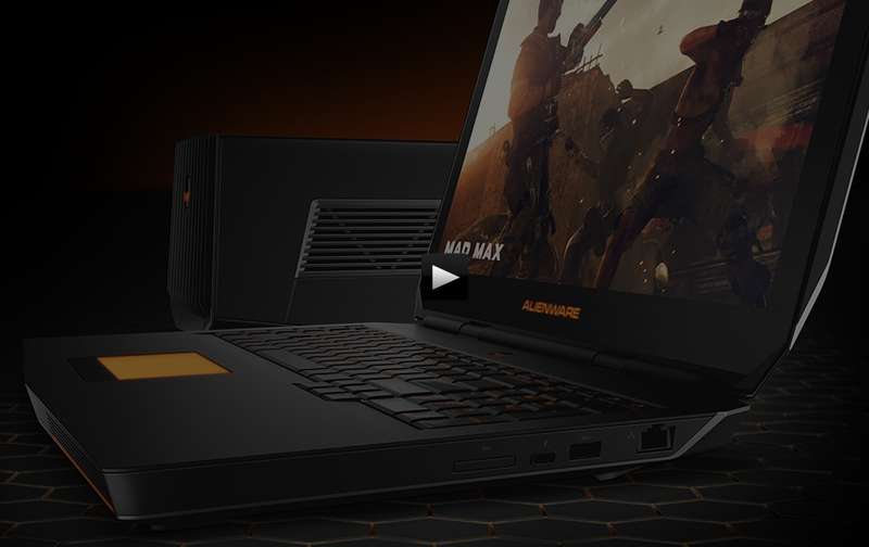 See the Alienware Graphics Amplifier in action.