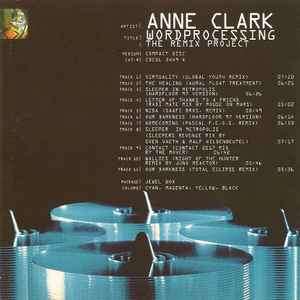 Anne Clark - Wordprocessing (The Remix Project) (CD, Album)