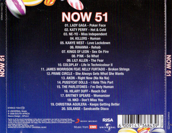 Various - NOW That's What I Call Music! 51 (CD, Comp)