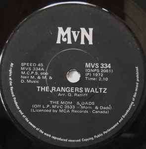 The Mom And Dads - The Rangers Waltz (7", Single)