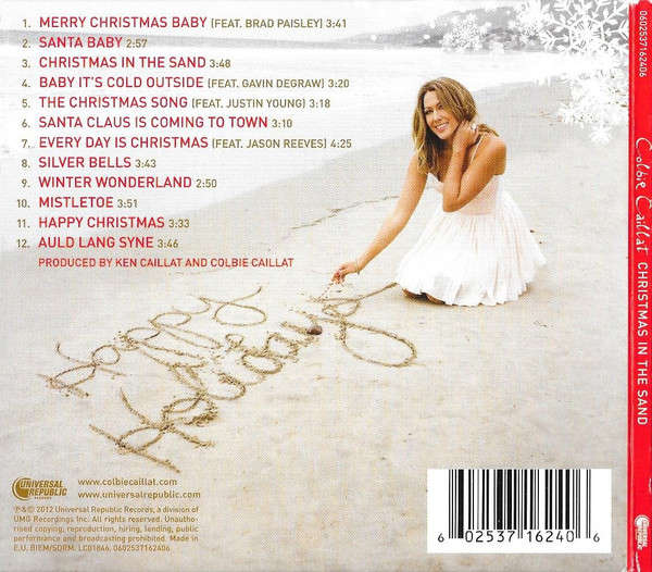 Colbie Caillat - Christmas In The Sand (CD, Album)