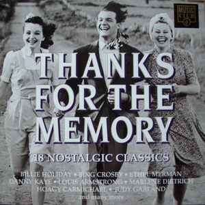 Various - Thanks For The Memory (CD, Comp)