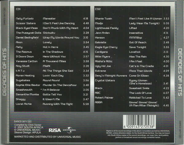 Various - Decades Of Hits (2xCD, Comp)