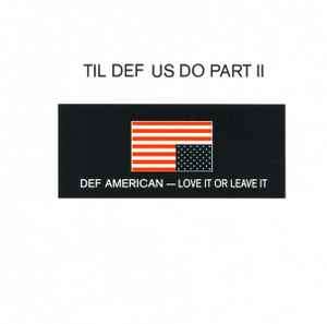 Various - Til Def Us Do Part II (CD, Smplr)