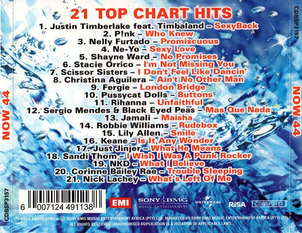 Various - NOW That's What I Call Music! 44 (CD, Comp)
