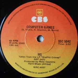 Mi-Sex - Computer Games  (7", Single)