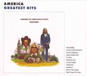 America (2) - History - America's Greatest Hits (CD, Comp, RE, RP, Sli)