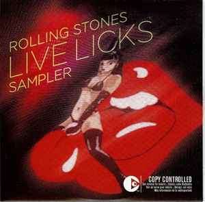 The Rolling Stones - Live Licks Sampler (CD, Copy Prot., Promo, Smplr)