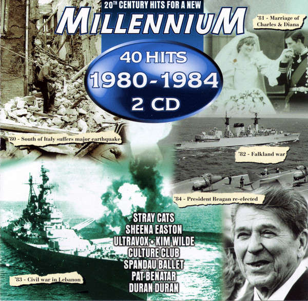 Various - 40 Hits 1980-1984 (2xCD, Comp)