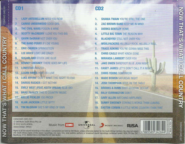 Various - NOW That's What I Call Country (2xCD, Comp)
