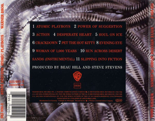 Steve Stevens - Atomic Playboys (CD, Album)