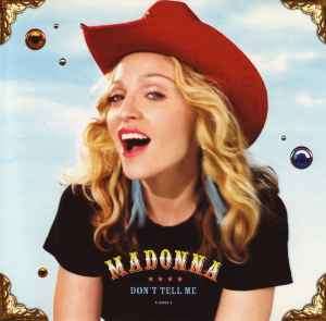 Madonna - Don't Tell Me (CD, Single)
