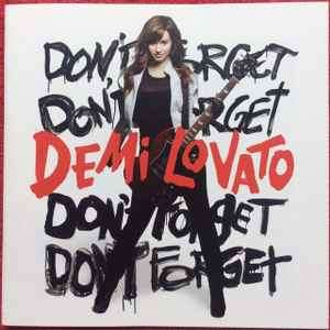 Demi Lovato - Don't Forget (CD, Album, Enh)
