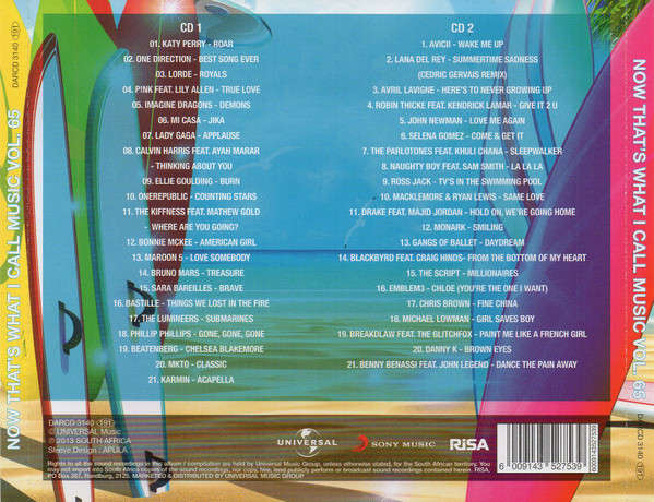 Various - NOW That's What I Call Music! 65 (2xCD, Comp)