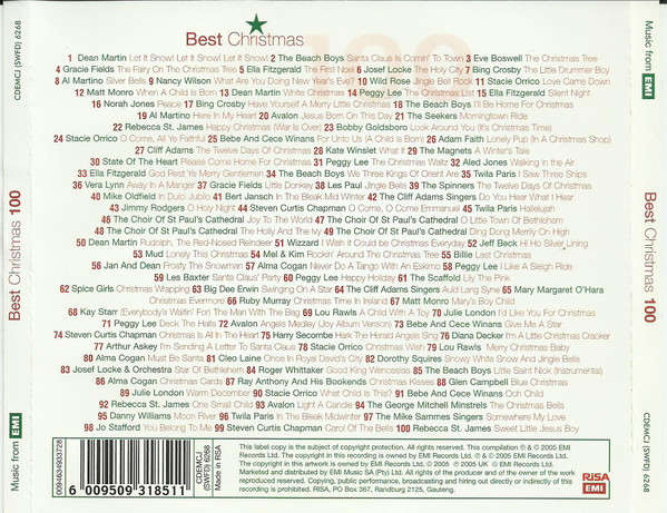 Various - Best Christmas 100 (6xCD, Comp)