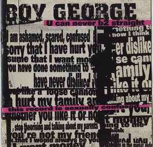 Boy George - U Can Never B2 Straight (CD, Album)
