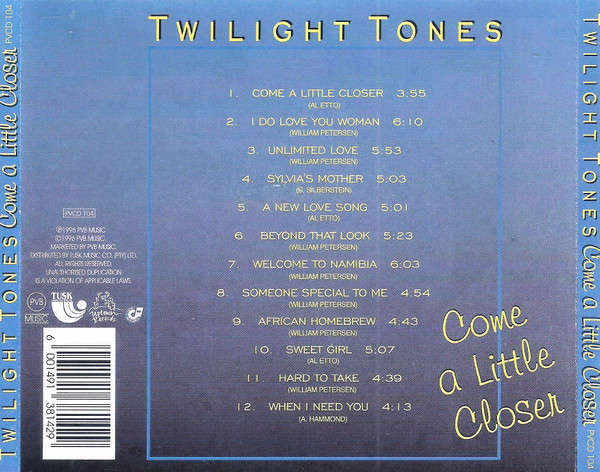 Twilight Tones - Come A Little Closer (CD, Album)