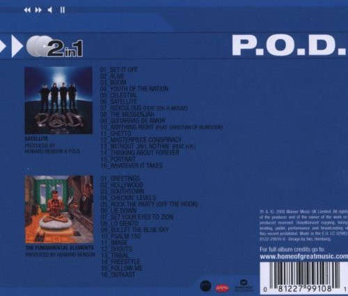 P.O.D.  Satellite / The Fundamental Elements Of Southtown (2 CD)
