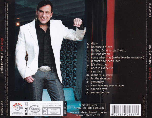 André Schwartz - Love Songs (CD, Album)