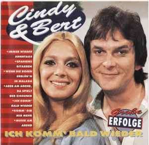 Cindy & Bert - Groe Erfolge: Ich Komm' Bald Wieder (CD, Album, Comp)