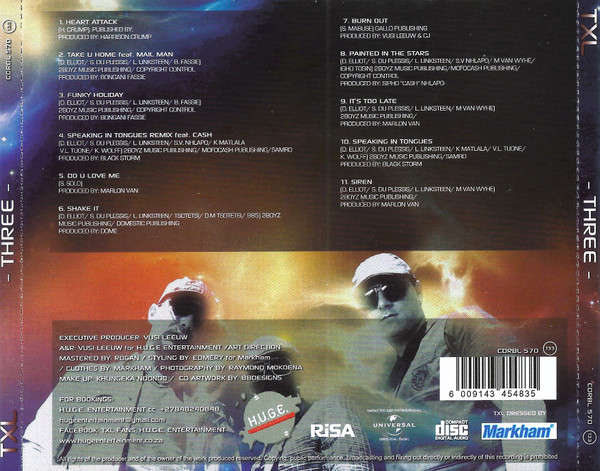 TXL - Three (CD, Album)
