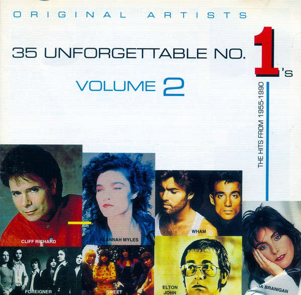 Various - 35 Unforgettable No. 1's Volume 2 (The Hits From 1955-1990) (2xCD, Comp)