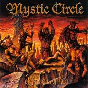 Mystic Circle - Open The Gates Of Hell (CD, Album, Promo)