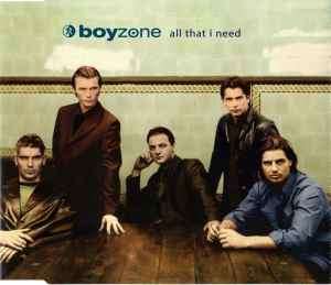 Boyzone - All That I Need (CD, Single, Ger)