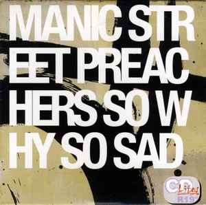 Manic Street Preachers - So Why So Sad (CD, Single)
