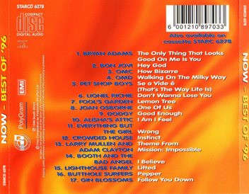 Various - NOW That's What I Call Music! (Best Of '96) (CD, Comp)