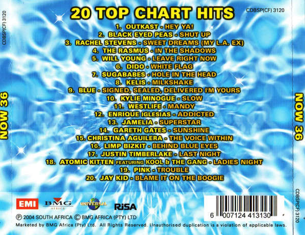 Various - NOW That's What I Call Music! 36 (CD, Comp)