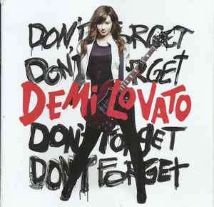 Demi Lovato - Don't Forget (CD, Album)