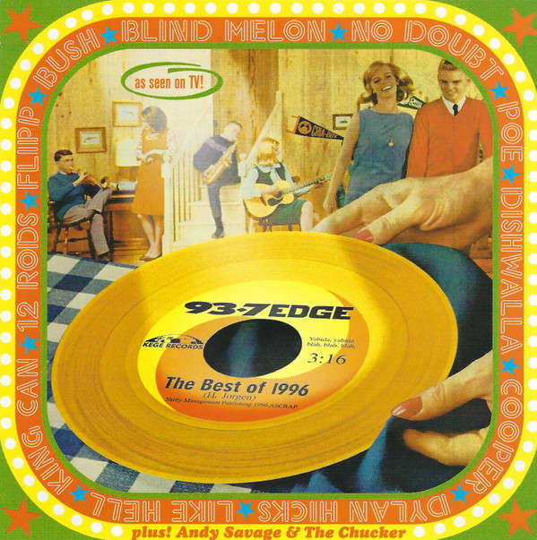 Various - 93.7 Edge The Best of 1996 (CD, Comp)