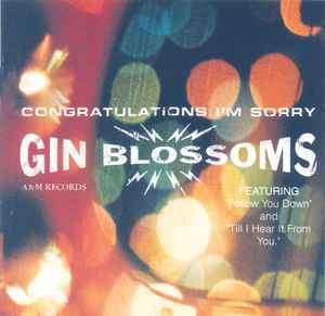 Gin Blossoms - Congratulations I'm Sorry (CD, Album)