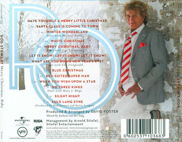 Rod Stewart - Merry Christmas, Baby (CD, Album)