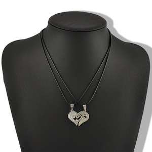 Couple-Lover-Men-Women-Necklace-I-Love-You-Heart-Pendant-Stainless-Steel