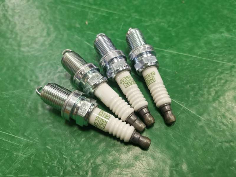 4 New BKR6EGP G-POWER Platinum Alloy Spark Plug for BMW For Audi Volvo Saab