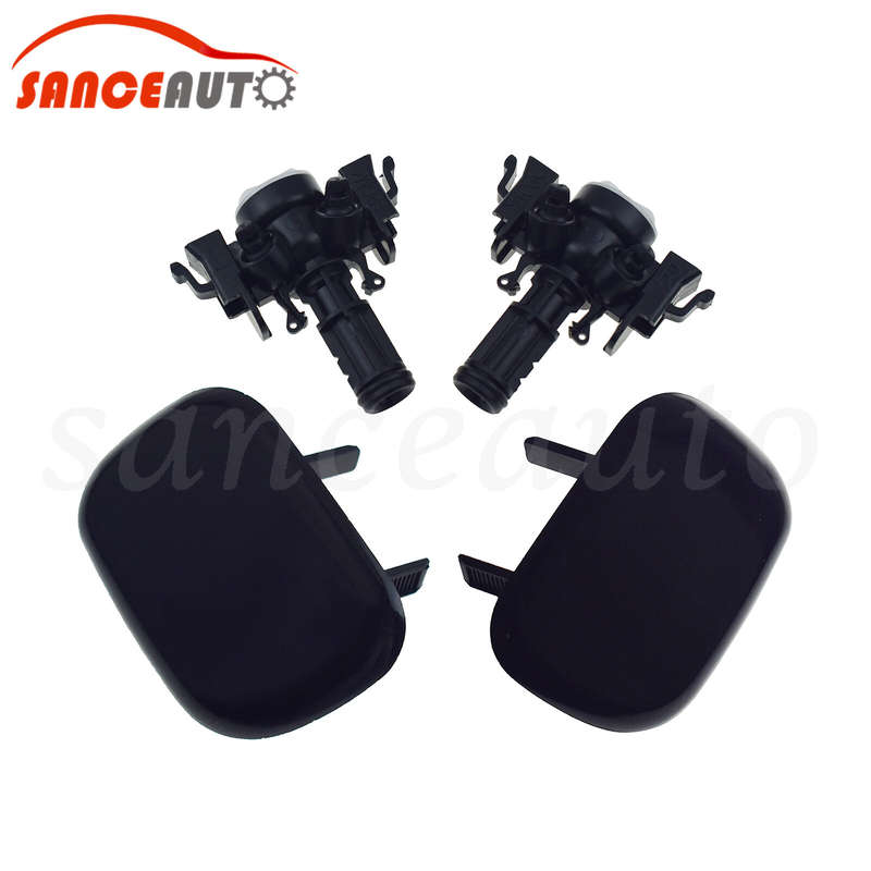 Headlight Washer Nozzle Sprayer Jet Cover Cap For Hyundai Tucson TL 2015-2017